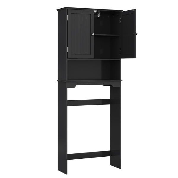 CONCETTA Over The Toilet Cabinet for Bathroom, Space Saver Storage with Quiet Magnetic Doors & Adjustable Bottom Stabilizer