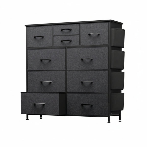 CONCETTA Dresser Storage,Storage Organizer for Closet, Suitable for Home And Office Use, Rust Brown