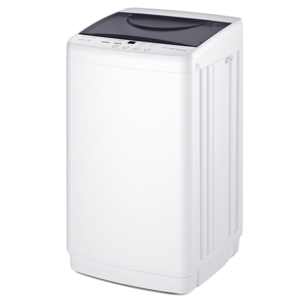 CONCETTA Washing Machine, 10 Cycle Program with Air Dry, 1.06 cu.ft Compact Washer, Stainless Steel Tub, 16.93 x 17.05 x 29.13 in for Apartments Dorms RVs
