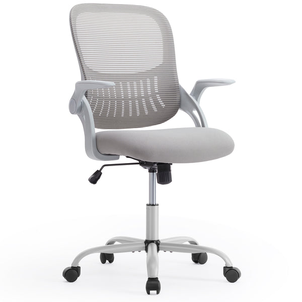 JOINSUN Ergonomic Office Home Desk Mesh Fixed Armrest