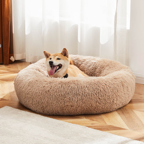 CONCETTA Dog Bed-Soft and Comfortable, Washable, Donut Shape, Multiple Sizes, Suitable for Cats and Dogs and Other Pets