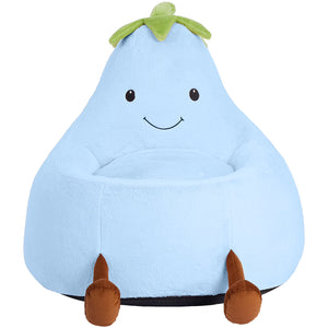 CONCETTA Kids Bean Bag Chair, Padded Toddler Bean Bag Sofa with Padded Bean Bag Chair for Boys and Girls