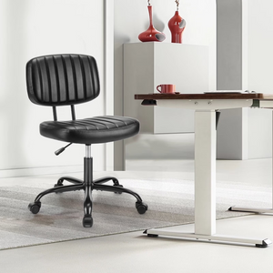 CONCETTA Indoor Small Desk Chair Low Back Height Adjustment Vanity Office Chair