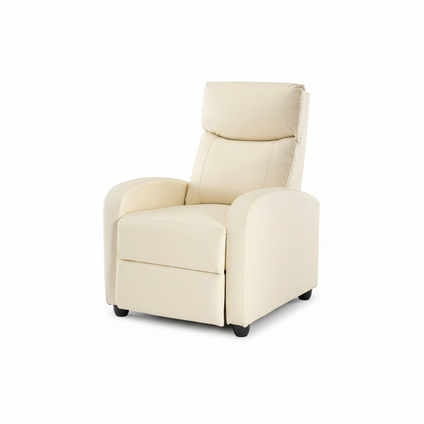 CONCETTA Recliner Chair for Living Room, Comfortable Fabric Home Theater Seat with Lumbar Support, Push Back Design, Overstuffed Cushion, No Massage