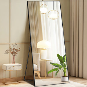 CONCETTA Rectangle Full Length Mirror, Full Body Standing Mirror Floor Mirrors