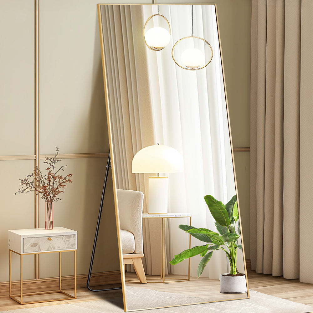 CONCETTA Rectangle Full Length Mirror, Full Body Standing Mirror Floor Mirrors