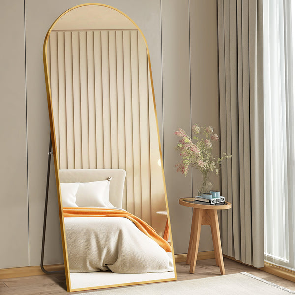 CONCETTA Rectangle Full Length Mirror, Full Body Standing Mirror Floor Mirrors