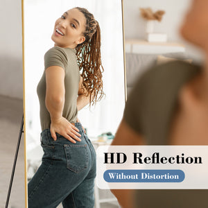 CONCETTA Rectangle Full Length Mirror, Full Body Standing Mirror Floor Mirrors