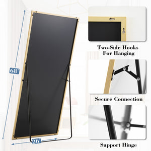 CONCETTA Rectangle Full Length Mirror, Full Body Standing Mirror Floor Mirrors