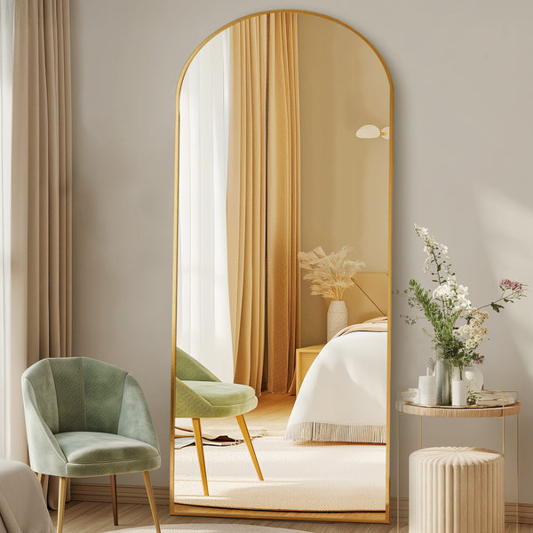CONCETTA Rectangle Full Length Mirror, Full Body Standing Mirror Floor Mirrors