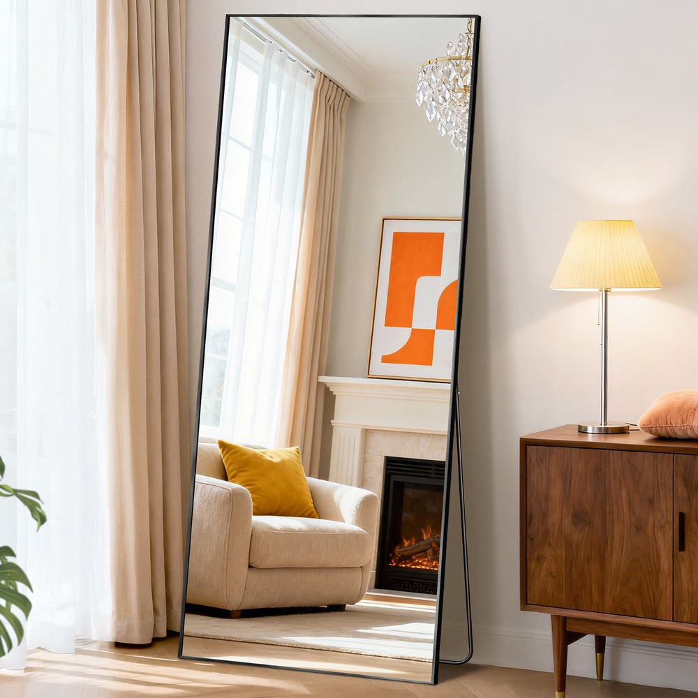 CONCETTA Rectangle Full Length Mirror, Full Body Standing Mirror Floor Mirrors
