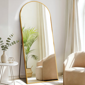 CONCETTA Rectangle Full Length Mirror, Full Body Standing Mirror Floor Mirrors