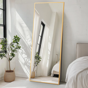 CONCETTA Full Length Mirror Standing Rectangle Floor Mirrors Body Dressing Wall-Mounted Mirror