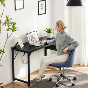 CONCETTA Computer Desk - 32/40/47/55/63 inch Student Kids Study Wooden Desk with Headphone Hook and Storage Bag for Bedroom, Living Room, Study Room