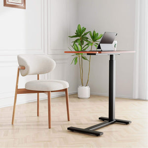 CONCETTA Adjustable bedside tables - on wheels, rolling laptop tables, mobile standing desks, hospital and home bed tables
