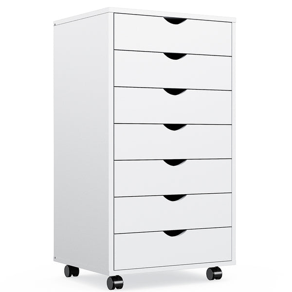CONCETTA Drawer File Cabinet, Lateral Filing Under Desk Storage Organizer with Wheels for Home Office