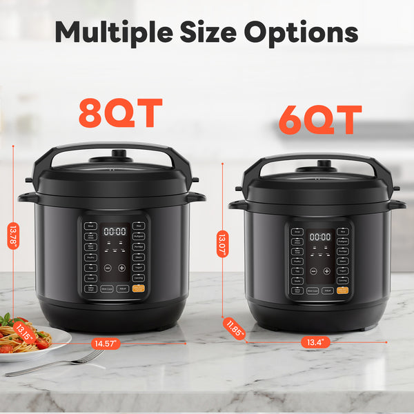 CONCETTA  Electric Pressure Canner 12-in-1 Multi Cooker