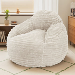 CONCETTA 39ft Sofa Bean Bag Chair , Oversized Beanbag for Adults with Soft Removable Cover