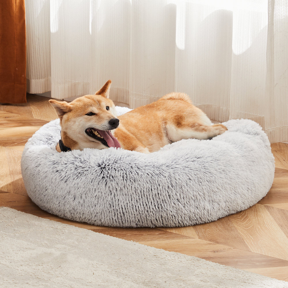 CONCETTA Dog Bed-Soft and Comfortable, Washable, Donut Shape, Multiple Sizes, Suitable for Cats and Dogs and Other Pets