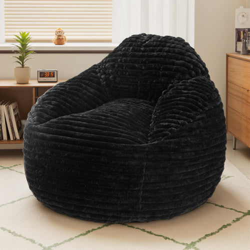 CONCETTA 39ft Sofa Bean Bag Chair , Oversized Beanbag for Adults with Soft Removable Cover