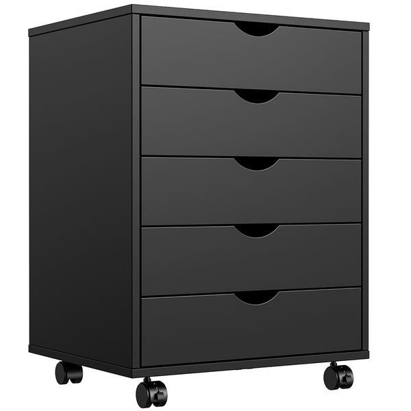CONCETTA Drawer File Cabinet, Lateral Filing Under Desk Storage Organizer with Wheels for Home Office