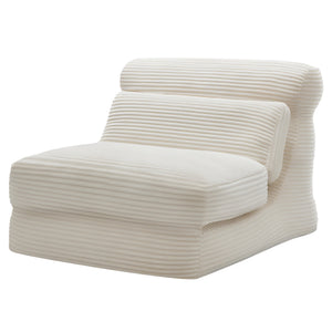 CONCETTA 3 in 1 Folding Sofa, Convertible Portable Single Bed with Back Support for Living Room Bedroom Lounge, White