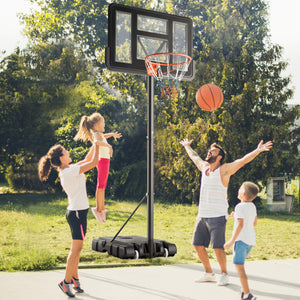 CONCETTA Portable Basketball Hoops - 4.2-10 ft Adjustable Height for Indoor, Outdoor, Swimming Pool, For Adults, Kids