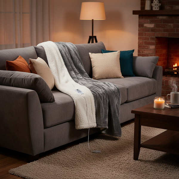Heated Blanket, ETL Certificated Heating Electric Blanket with 10 Heat Levels, Machine Washable Winter Warmer with Over-Heat Protection