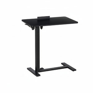 CONCETTA Small Standing Desk Rolling Table with Wheels, Portable Rolling Computer Table with Tilting Top, Adjustable Height Standing Workstation for Home Office, Bed, Sofa, Classroom