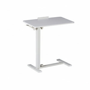 CONCETTA Small Standing Desk Rolling Table with Wheels, Portable Rolling Computer Table with Tilting Top, Adjustable Height Standing Workstation for Home Office, Bed, Sofa, Classroom