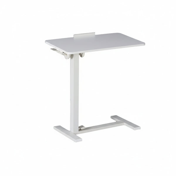 CONCETTA Small Standing Desk Rolling Table with Wheels, Portable Rolling Computer Table with Tilting Top, Adjustable Height Standing Workstation for Home Office, Bed, Sofa, Classroom