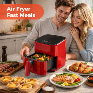 CONCETTA  Air Fryer,Roast, Reheat & Dehydrate, Nonstick Basket & Crisper Plate