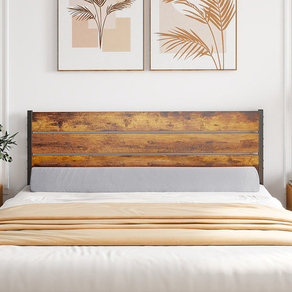 Headboard Gap Filler Pillow - High-Density Foam Wedge for Mattress-to-Headboard Space, with Storage Pocket & Removable Cover, Full
