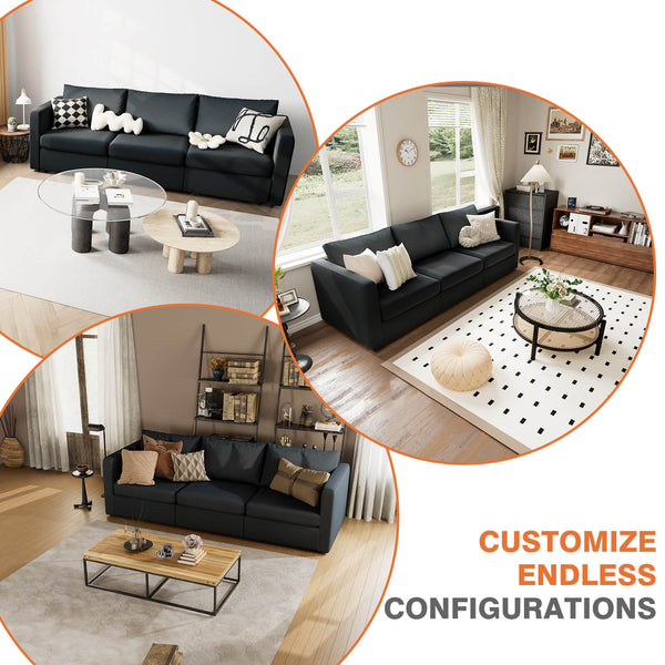CONCETTA Convertible Sleeper Sofa Bed - Modular Sectional Sofa Set for Living Room, for office, living room, bedroom