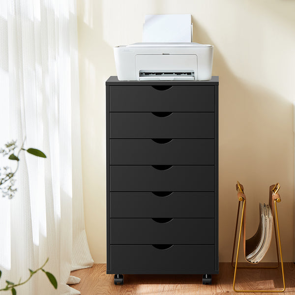 CONCETTA Drawer File Cabinet, Lateral Filing Under Desk Storage Organizer with Wheels for Home Office