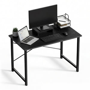 CONCETTA Computer Office Desk for Small Spaces, X-Shaped Reinforcement, Home Simple Modern Writing Study Desk