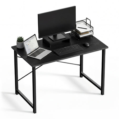 CONCETTA Computer Office Desk for Small Spaces, X-Shaped Reinforcement, Home Simple Modern Writing Study Desk