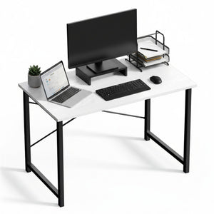 CONCETTA Computer Office Desk for Small Spaces, X-Shaped Reinforcement, Home Simple Modern Writing Study Desk