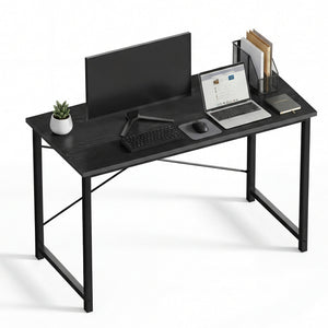 CONCETTA Computer Office Desk for Small Spaces, X-Shaped Reinforcement, Home Simple Modern Writing Study Desk