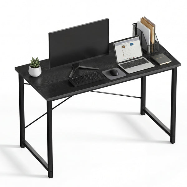 CONCETTA Computer Office Desk for Small Spaces, X-Shaped Reinforcement, Home Simple Modern Writing Study Desk