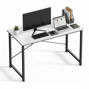 CONCETTA Computer Office Desk for Small Spaces, X-Shaped Reinforcement, Home Simple Modern Writing Study Desk