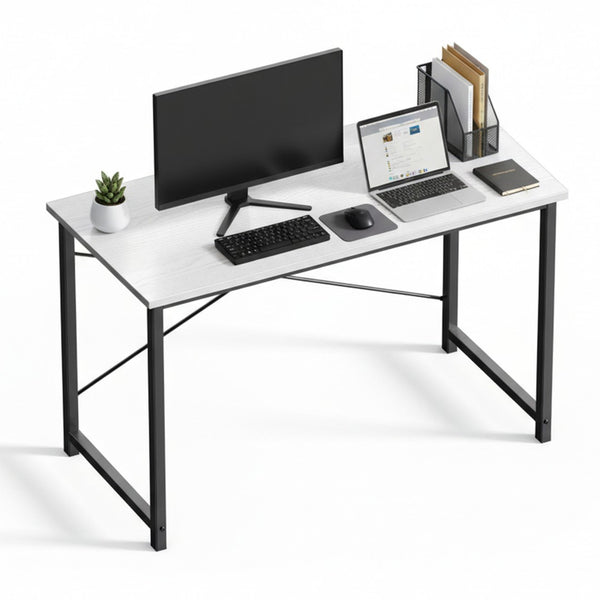 CONCETTA Computer Office Desk for Small Spaces, X-Shaped Reinforcement, Home Simple Modern Writing Study Desk
