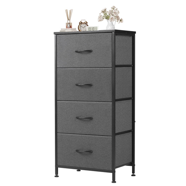 CONCETTA Drawers Dresser Chest of Drawers,Metal Frame and Wood Top
