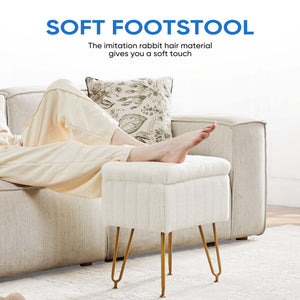 CONCETTA Makeup stool with storage space