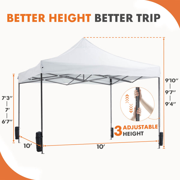 CONCETTA Portable Awning Tent with Sandbags for Party Camping Beach