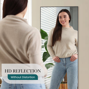 CONCETTA Full Length Mirror Standing Rectangle Floor Mirrors Body Dressing Wall-Mounted Mirror