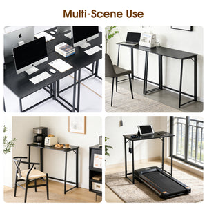 CONCETTA Lightweight Folding Desk 31.5", Space Saving Workstation, Portable Computer Table for Small Home Office & RV, Easy Set Up