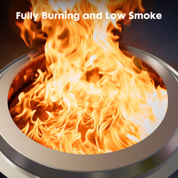 CONCETTA Portable Fire Pit Enjoy the Warmth of the Outdoors