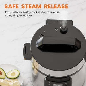 CONCETTA  Electric Pressure Canner 12-in-1 Multi Cooker