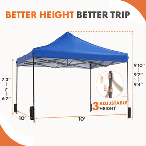 CONCETTA Portable Awning Tent with Sandbags for Party Camping Beach